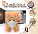 Orange Tabby Cat Plush Toy with Lavender Scent