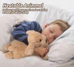 Microwavable Fluffy Puppy Plush with Lavender Scent