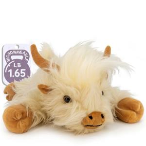 Microwavable Mini Highland Cow Plush Toy