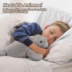 Adorable Microwavable Fluffy Manatee Plush Toy