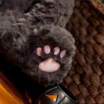 Halloween Devon Rex Cat Plush Toy - Black