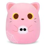 Cute 8in Pink Halloween Cat Plush Toy