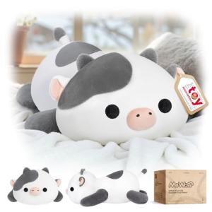 Cute Cow Plush Pillow for Cuddling and Decor