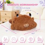 Mewaii Highland Cow Plush Pillow for Cuddling