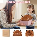 Mewaii Highland Cow Plush Pillow for Cuddling