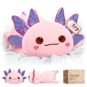 Mewaii Cute Axolotl Plush Pillow for Kids