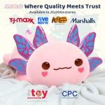 Mewaii Cute Axolotl Plush Pillow for Kids
