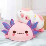 Mewaii Cute Axolotl Plush Pillow for Kids