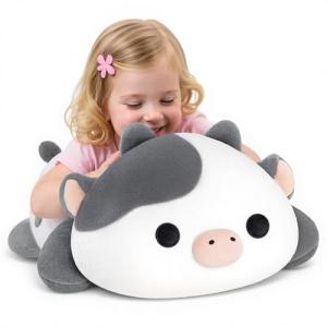 Mewaii Cow Plush Pillow - Cute Cuddly Body Pillow