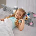Cute Plush Shark Cat Doll Pillow for Kids