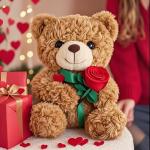 Cute 9.8" Teddy Bear Plush Toy for Gifts