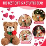 Cute 9.8" Teddy Bear Plush Toy for Gifts