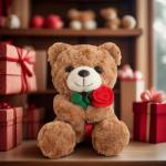 Cute 9.8" Teddy Bear Plush Toy for Gifts