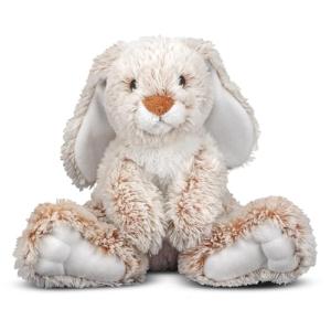 Melissa & Doug Big Feet Bunny Plushie Toy