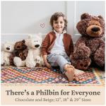 GUND Philbin Plush Teddy Bear, 18” Beige