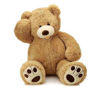 MorisMos 39" Giant Light Brown Teddy Bear
