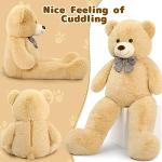 Giant 4ft Cuddly Teddy Bear Plush Toy