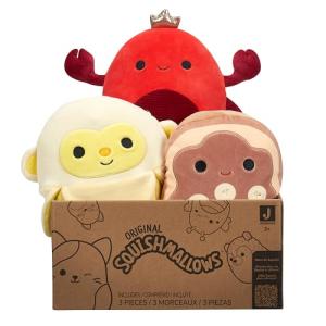 Squishmallows Mystery 3-Pack - 8-Inch Plush Set