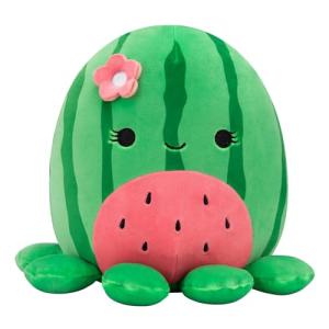 Squishmallows 8-Inch Marcella Watermelon Octopus Plush