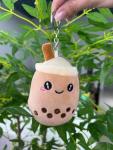 Cute Boba Plush Keychain - Kawaii Bubble Tea