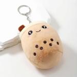 Cute Boba Plush Keychain - Kawaii Bubble Tea