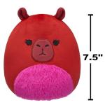 Marcia the Maroon Capybara Squishmallow - 7.5 Inch