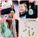Kawaii Bubble Tea Plush Keychain Set of 6