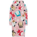 Squishmallows Pink Wearable Blanket Hoodie for Kids