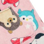 Squishmallows Pink Wearable Blanket Hoodie for Kids