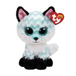 TY Atlas Fox Beanie Boo Stuffed Toy, 15 cm