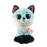 TY Atlas Fox Beanie Boo Stuffed Toy, 15 cm