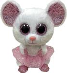 TY Beanie Boo Nina Mouse Plush Toy - 15 CM