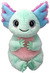 Ty Beanie Bellies Alex Pastel Axolotl Plush
