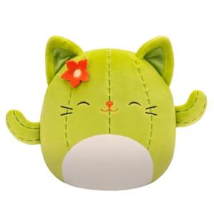 Squishmallows 8-Inch Ms. Green Cactus Cat Plush