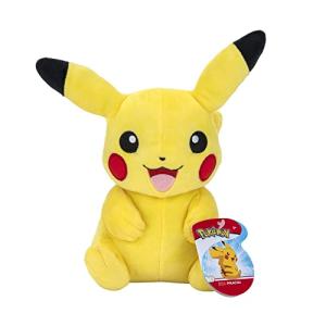 8-Inch Pikachu Plush Toy with Realistic Features