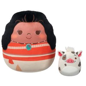 Disney Squishmallows Pua and Moana Plush Set