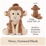 GUND Cozys Monkey Plush Stuffed Animal, 10”