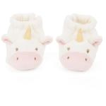 Luna Unicorn Rattle Booties for Babies