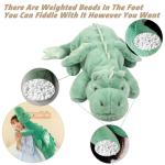 37in Cute Green Dragon Plush Toy with Wings