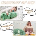 37in Cute Green Dragon Plush Toy with Wings