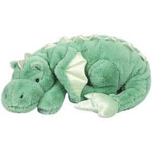 37in Cute Green Dragon Plush Toy with Wings