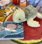 Cute 12" Weighted Plush Turtle Stuffed Animal