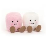 Jellycat Amuseables Marshmallows Plush Toy, 3.5 Inches