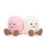 Jellycat Amuseables Marshmallows Plush Toy, 3.5 Inches