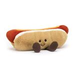 Jellycat Amuseables Hot Dog Plush Toy - 10