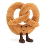 Jellycat Amuseables Pretzel Plush Toy, 7 Inches