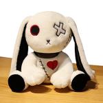 HINAA Halloween Goth Bunny Plush Toy for Kids