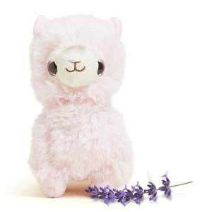 Microwavable Pink Llama Plush Toy for Comfort