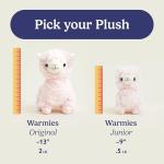 Microwavable Pink Llama Plush Toy for Comfort