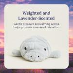 Warmies Manatee Microwavable Weighted Plush Toy